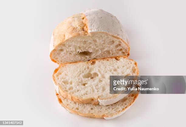 fresh bread whole grain, single object - baguette white stock pictures, royalty-free photos & images