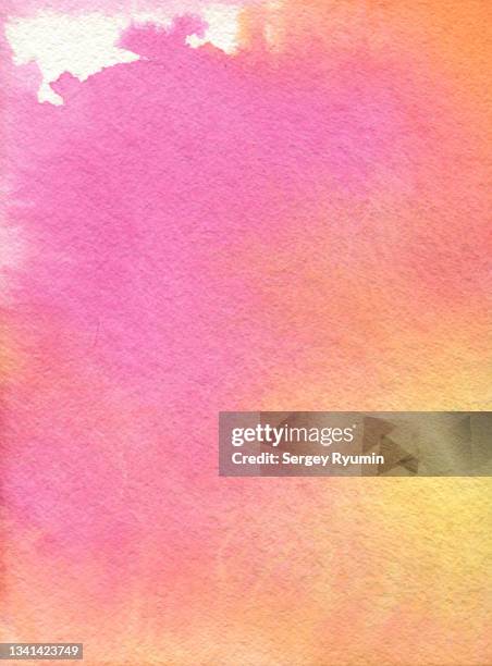 watercolor abstract background - pink full frame stock pictures, royalty-free photos & images
