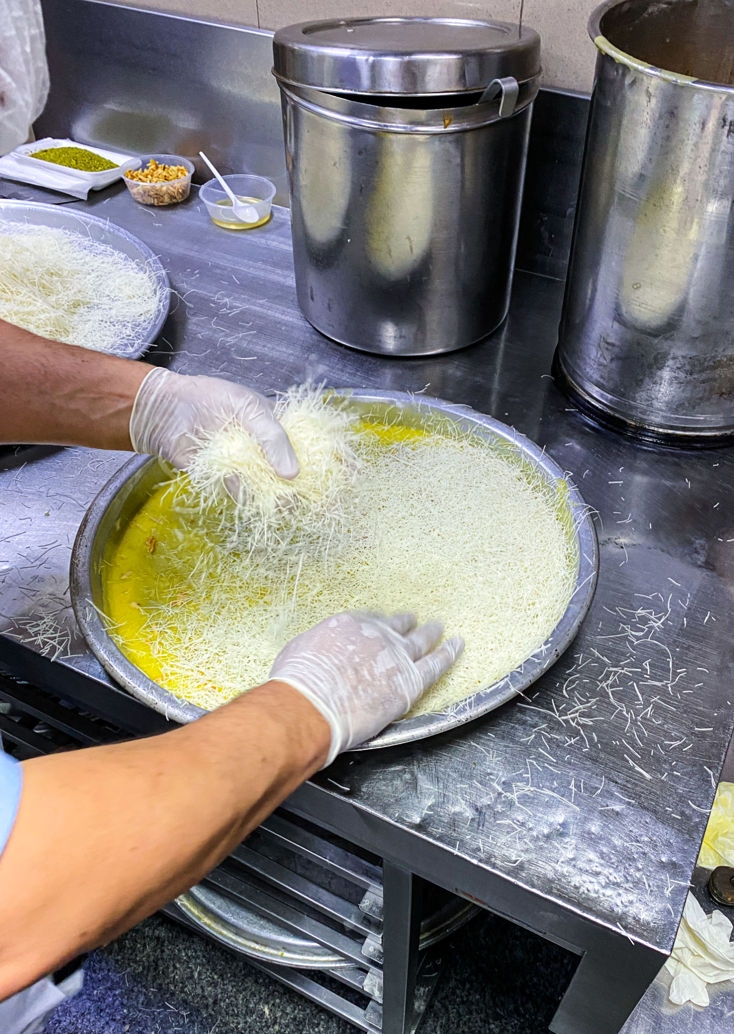knafeh preparation