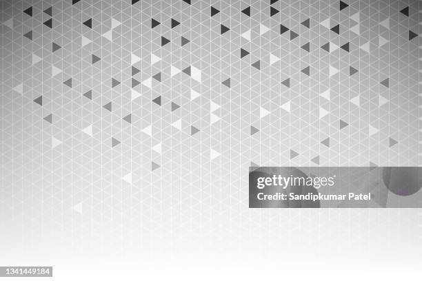 Gray Color Triangle Gray Triangle Pattern Photos and Premium High Res Pictures - Getty Images