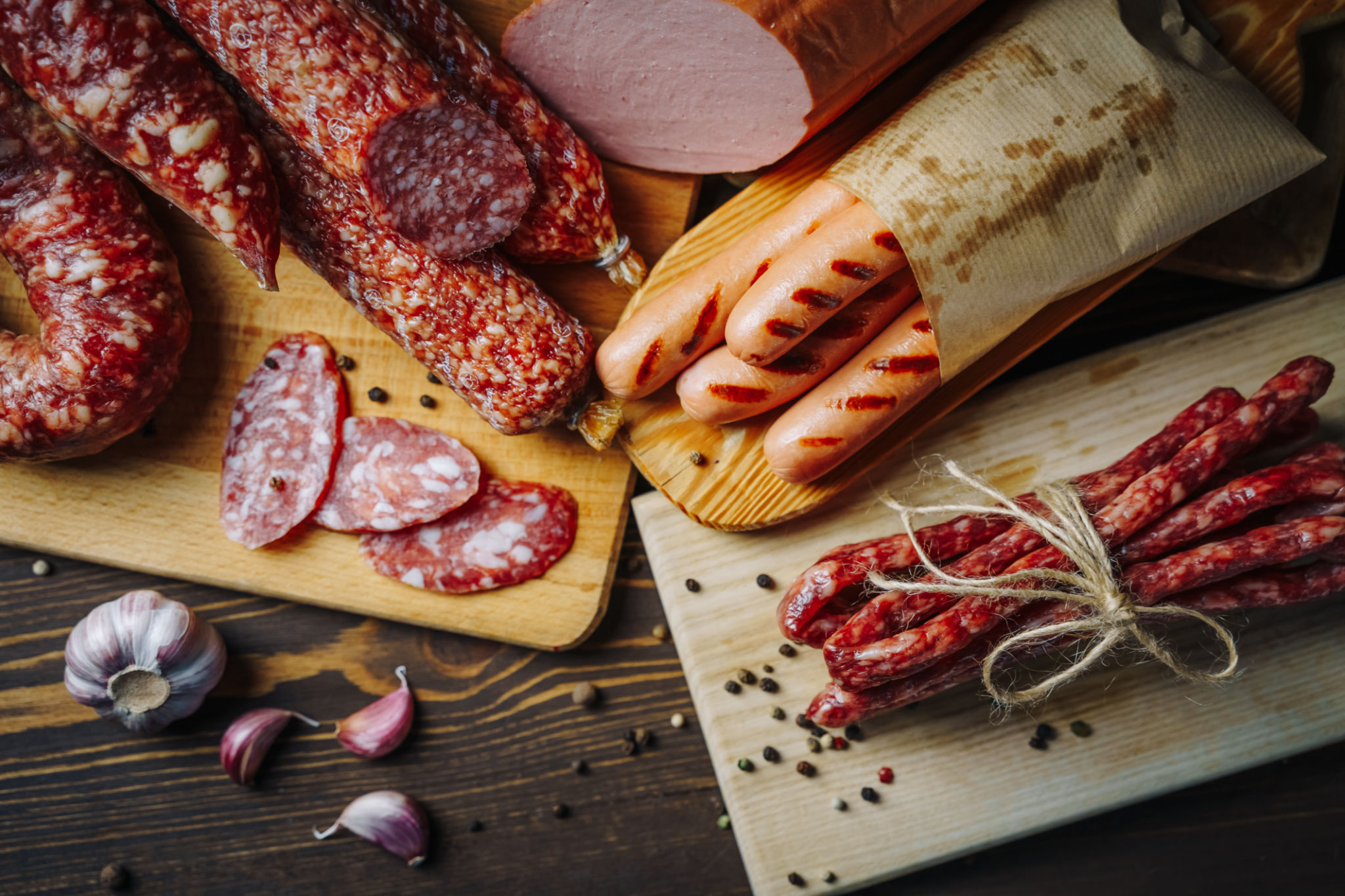 types of sausages