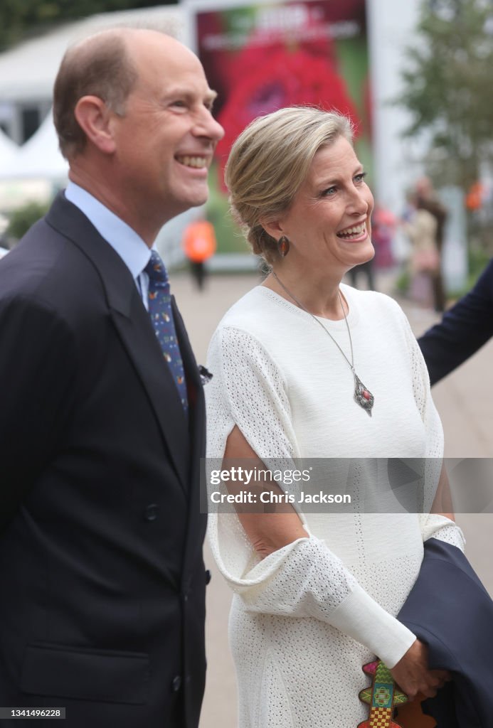 Members Of The Royal Family Visit The Autumn RHS Chelsea Flower Show