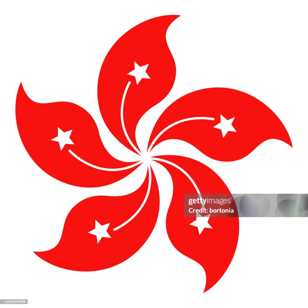 Hong Kong Orchid Flower Symbol