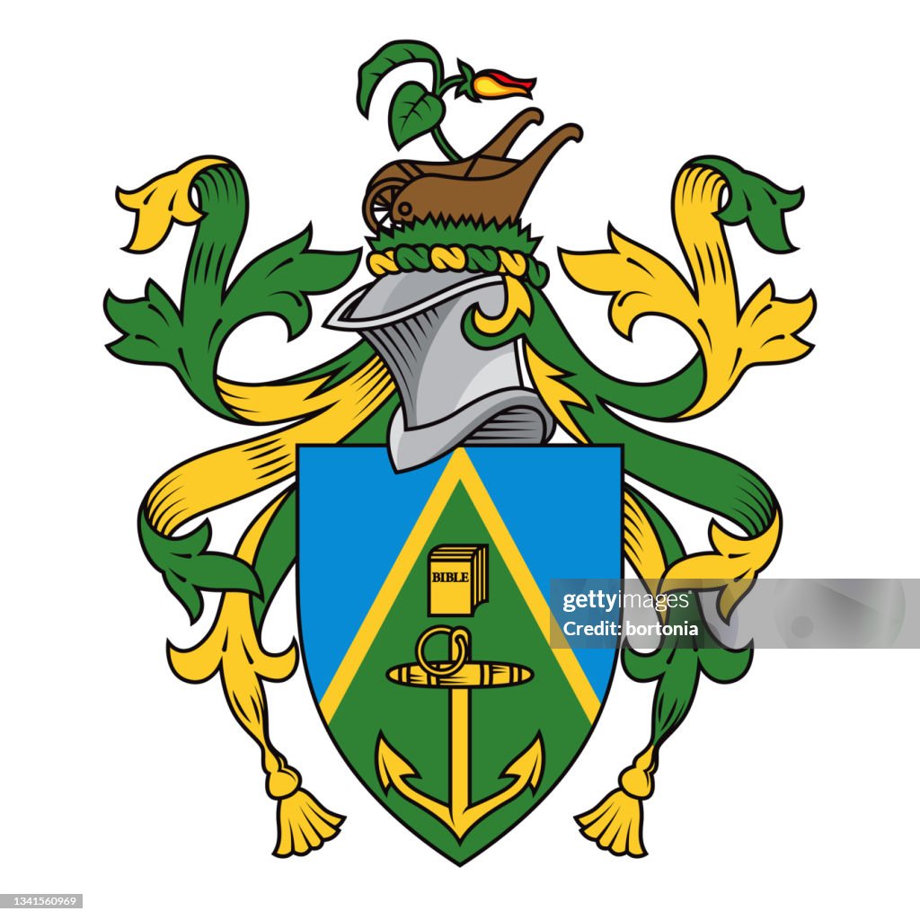 Pitcairn, Henderson, Ducie e Oeno Islands Brasão de Armas