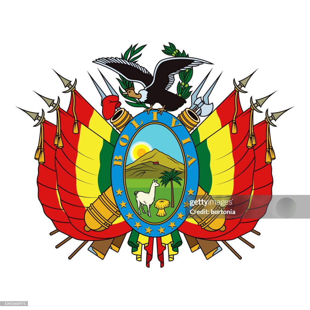 Plurinational State of Bolivia Coat of Arms