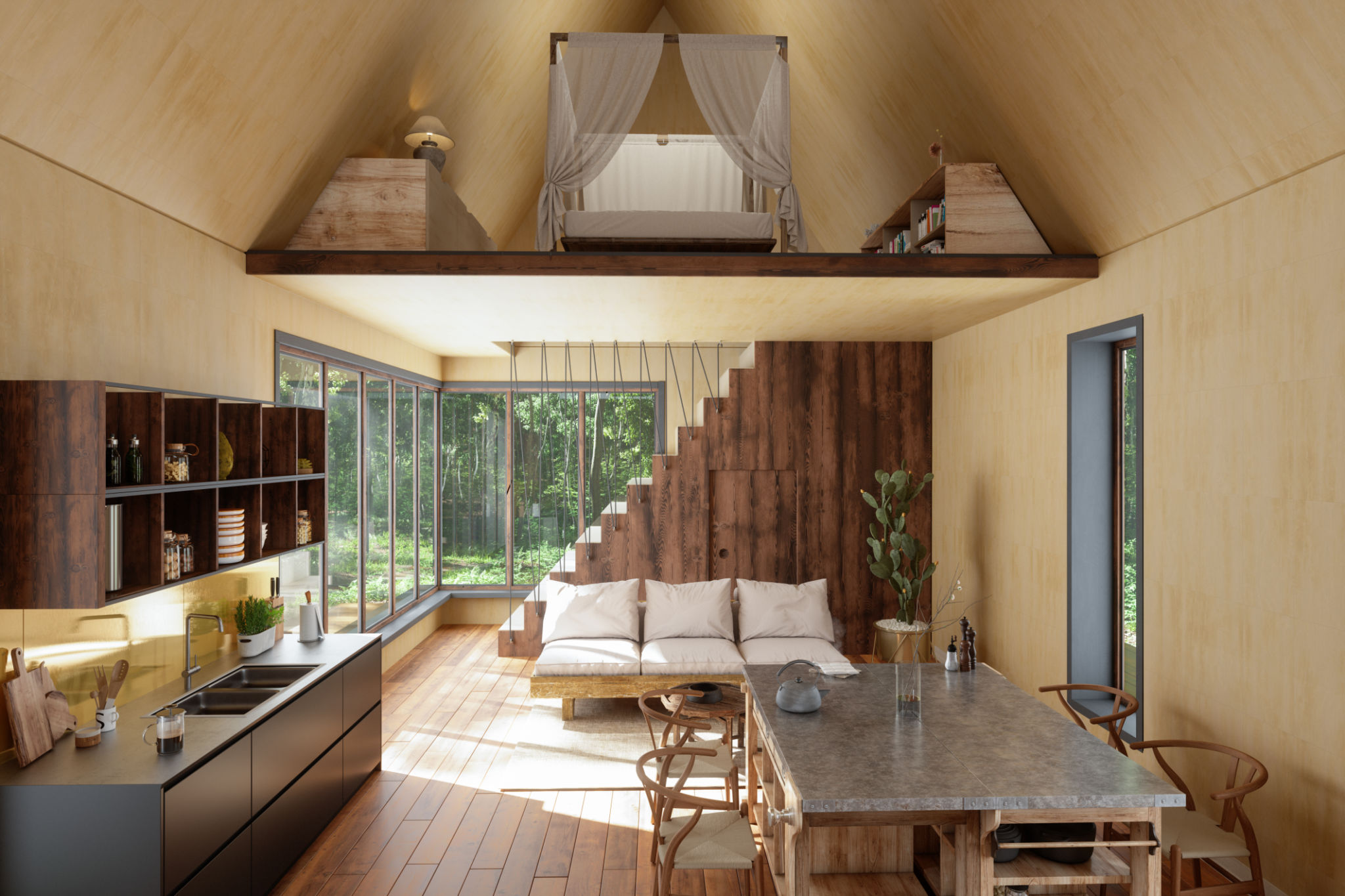 tiny home interior