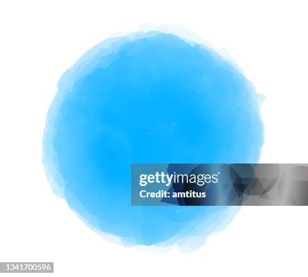 Soft blue circle Soft blue circle