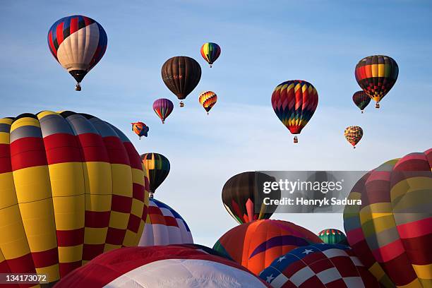 baloon fiesta - albuquerque new mexico stock pictures, royalty-free photos & images