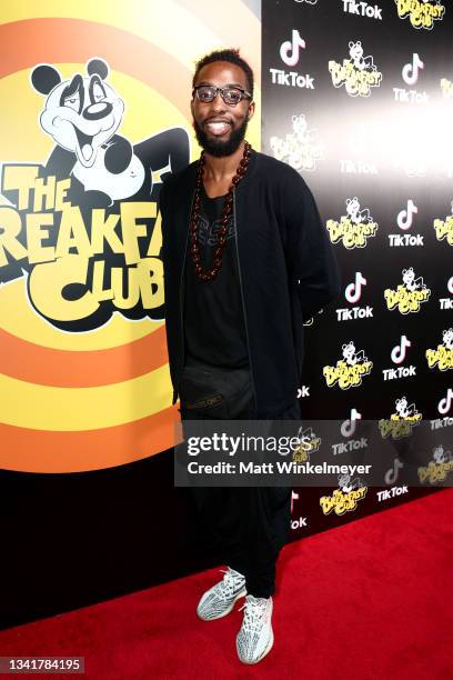 Andre Merritt attends The Breakfast Club Grand Opening at The Breakfast Club on September 21, 2021 in Hollywood, California.