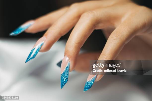 manicure - nails imagens e fotografias de stock