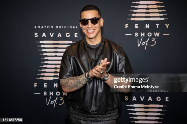 In this image released on September 22, Daddy Yankee attends Rihanna's Savage X Fenty Show Vol. 3 presented by Amazon Prime Video at The Westin...