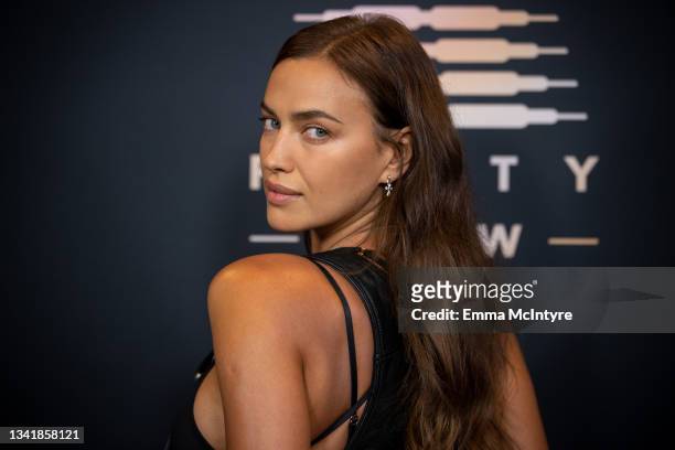 In this image released on September 22, Irina Shayk attends Rihanna's Savage X Fenty Show Vol. 3 presented by Amazon Prime Video at The Westin...