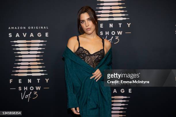 In this image released on September 22, Nikola Bogdanovich attends Rihanna's Savage X Fenty Show Vol. 3 presented by Amazon Prime Video at The Westin...