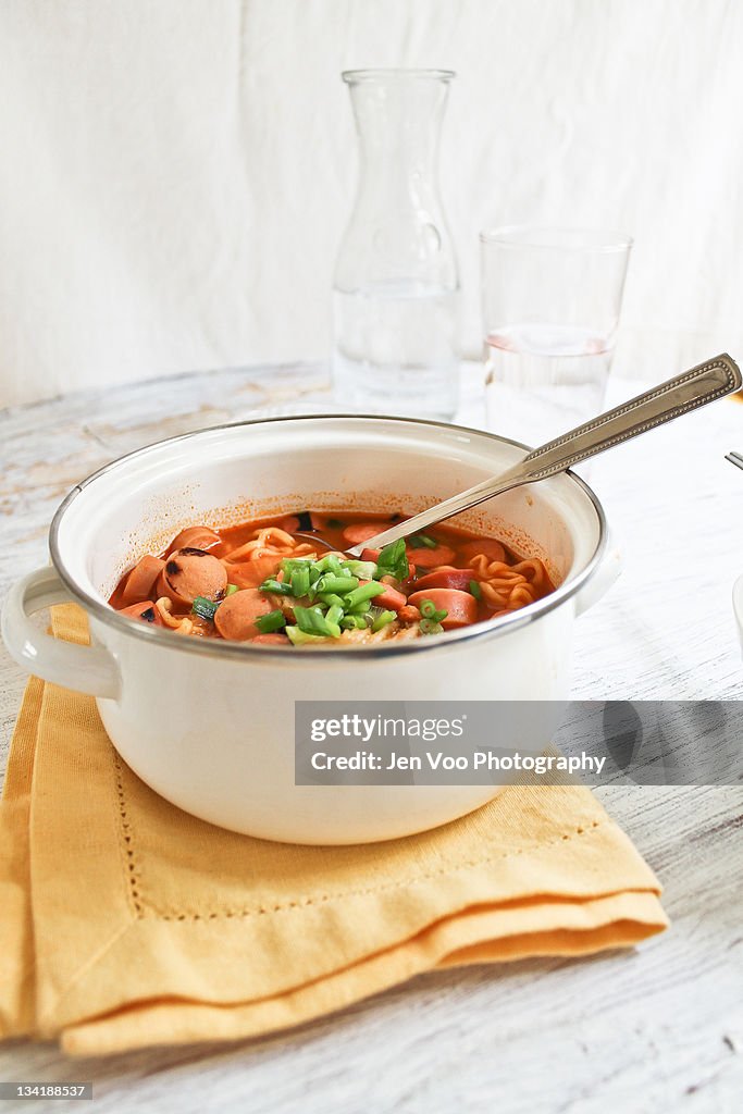 Korean army base stew
