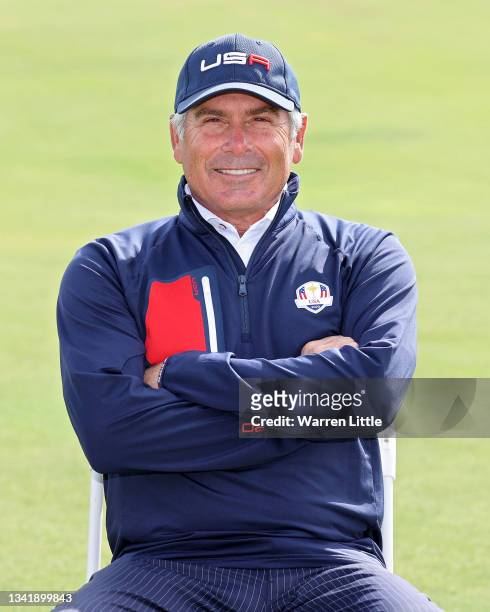 Vice-captain Fred Couples of team United States poses for a photo prior to the 43rd Ryder Cup at Whistling Straits on September 22, 2021 in Kohler,...