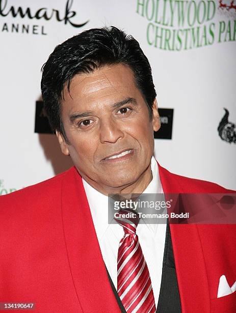 Actor Eric Estrada attends the 80th anniversary Hollywood Christmas parade benefiting Marine Toys For Tots on November 27, 2011 in Hollywood,...