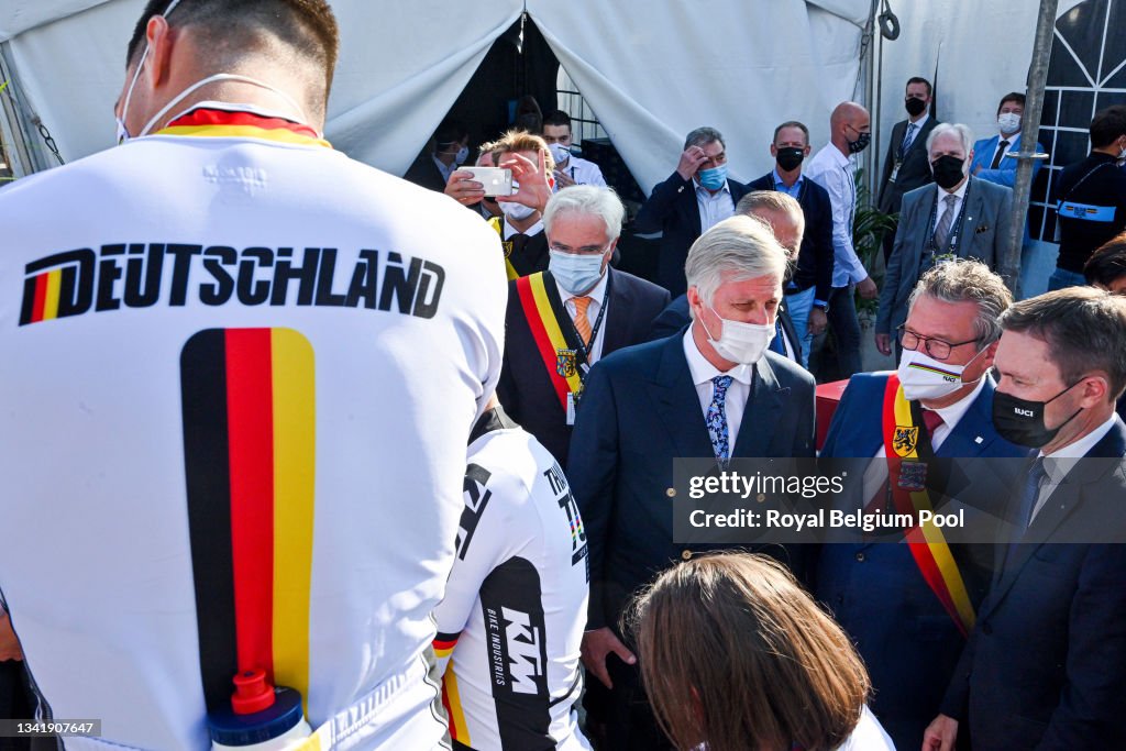 King Philippe cycling championships