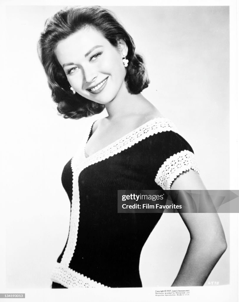 Gia Scala, 1957. Fotografía de noticias - Getty Images