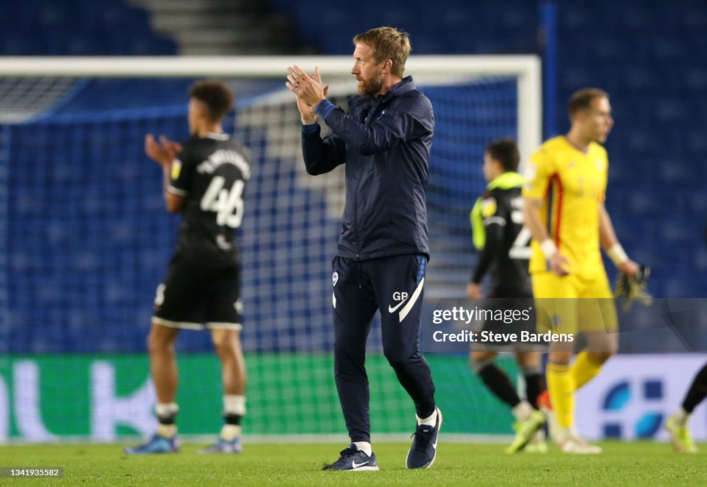 Brighton & Hove Albion v Swansea City - Carabao Cup Third Round