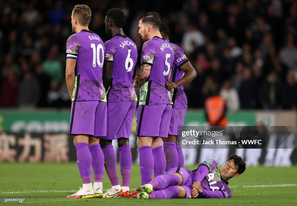 Wolverhampton Wanderers v Tottenham Hotspur - Carabao Cup Third Round