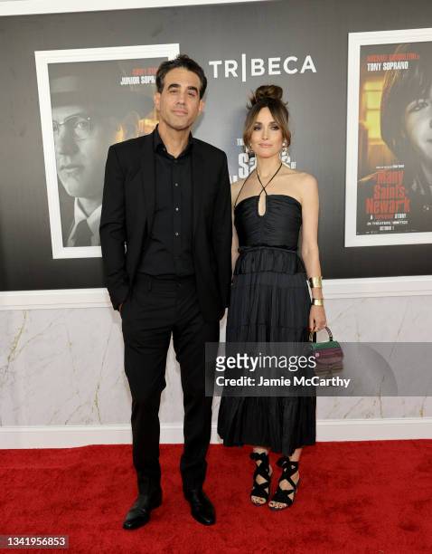 Bobby Canavale and Rose Byrne attend the "The Many Saints Of Newark" Tribeca Fall Preview at Beacon Theatre on September 22, 2021 in New York City.