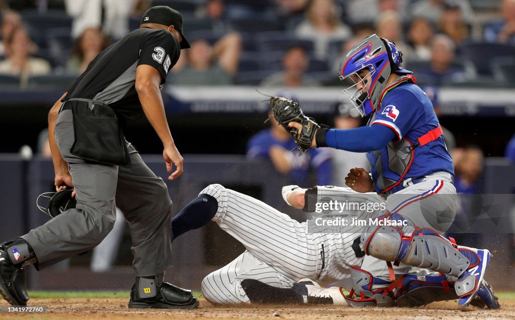 Texas Rangers v New York Yankees