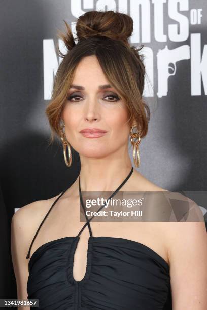 Rose Byrne attends the premiere of "The Many Saints of Newark" at Beacon Theatre on September 22, 2021 in New York City.