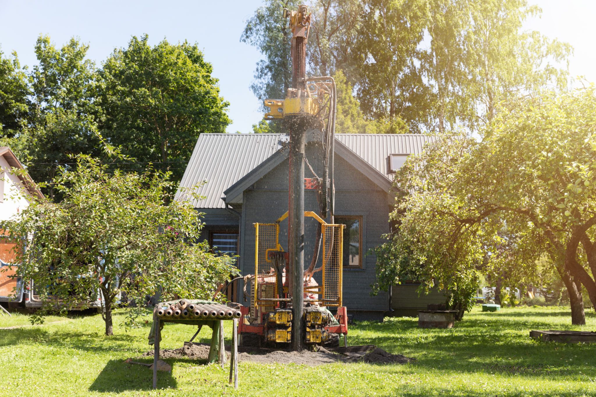 water well drilling