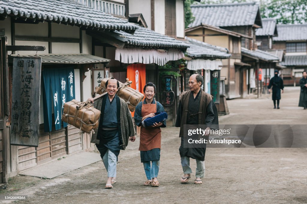 Three generation family