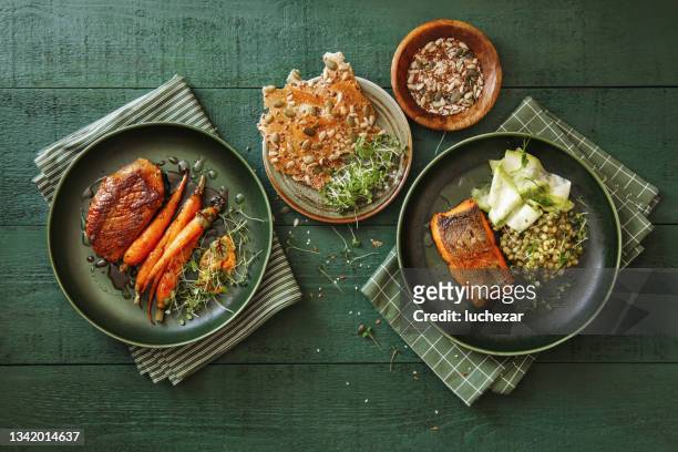 nordic dishes - fillet stock pictures, royalty-free photos & images