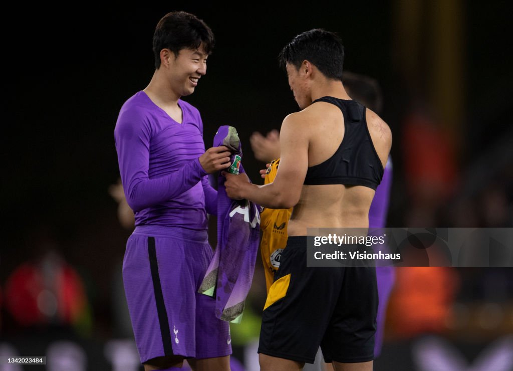 Wolverhampton Wanderers v Tottenham Hotspur - Carabao Cup Third Round