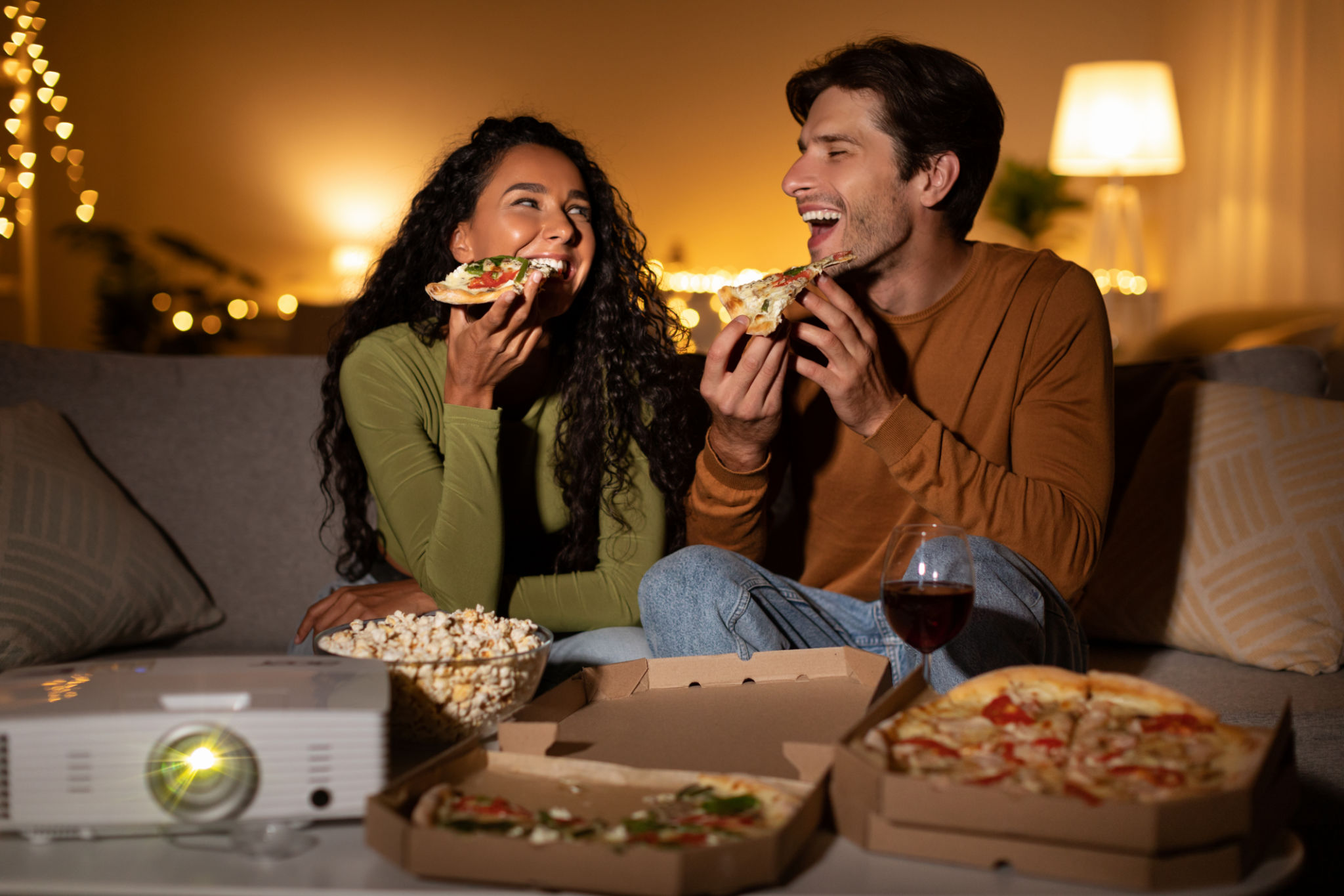 pizza night decor