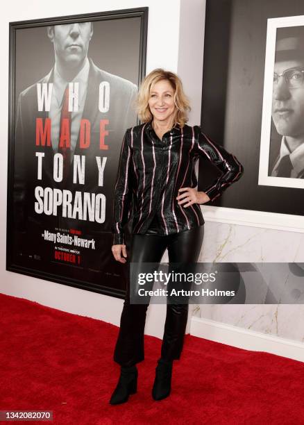 Edie Falco attends the "The Many Saints Of Newark" Tribeca Fall Preview at Beacon Theatre on September 22, 2021 in New York City.