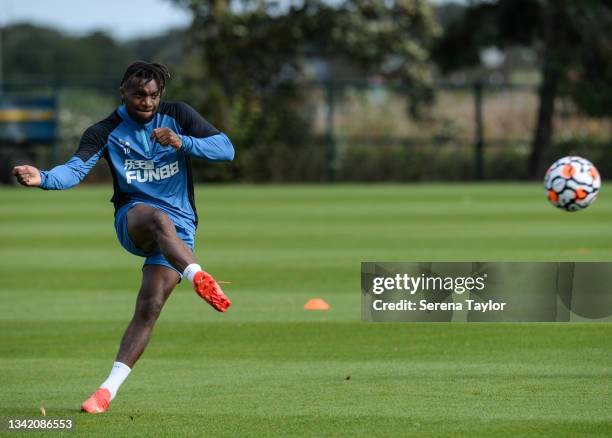 Newcastle United Training Session, Nachrichtenfoto