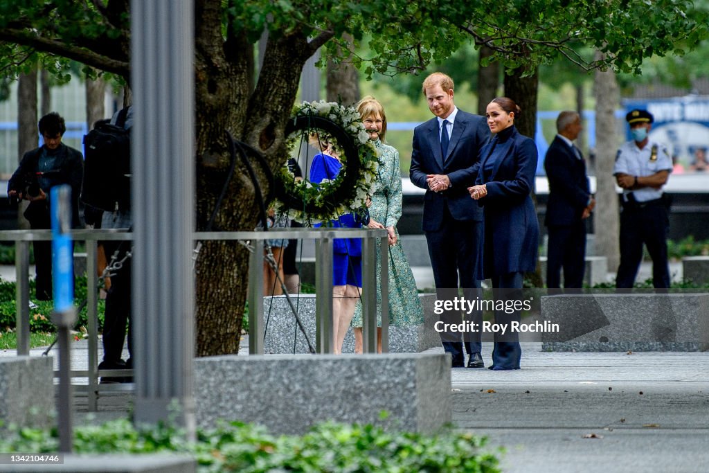 The Duke And Duchess Of Sussex Visit One World Observatory With NYC Mayor Bill De Blasio