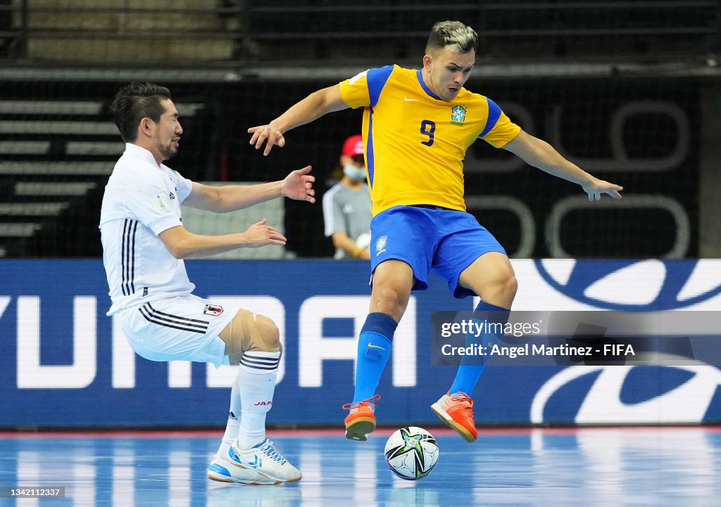 Brazil v Japan: Round of 16 - FIFA Futsal World Cup 2021