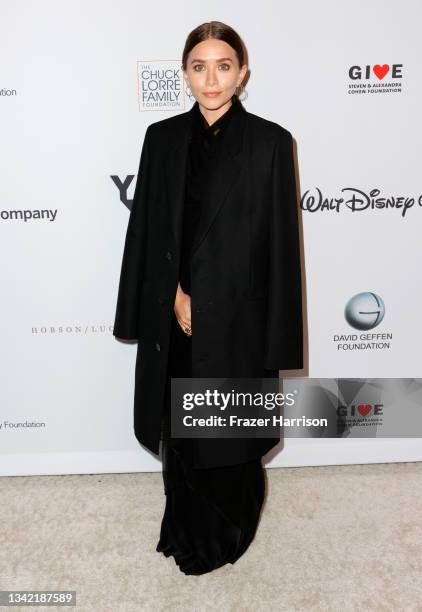 Ashley Olsen attends YES 20th Anniversary Celebration Honoring Willow Bay And Bob Iger at The Maybourne Beverly Hills on September 23, 2021 in...