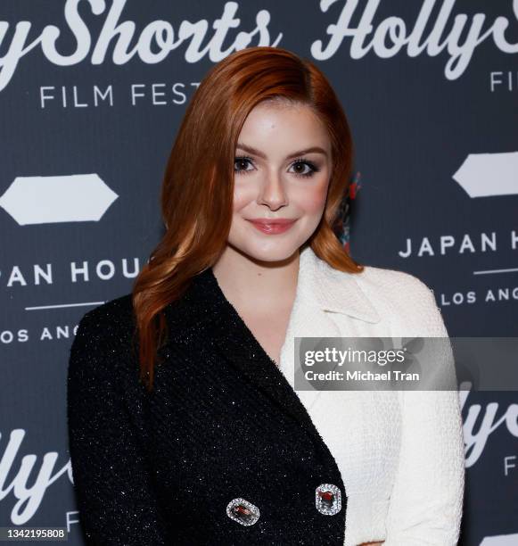 Ariel Winter arrives to the 17th Annual HollyShorts opening night celebration held at Hollywood & Highland Complex on September 23, 2021 in...