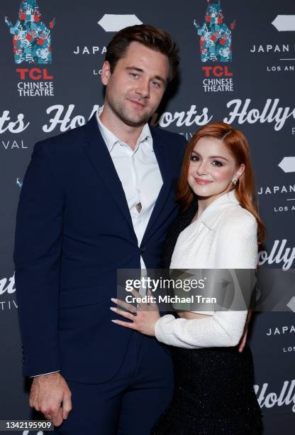 Luke Benward and Ariel Winter arrive to the 17th Annual HollyShorts opening night celebration held at Hollywood & Highland Complex on September 23,...