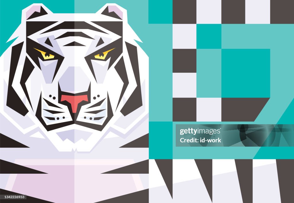 White tiger character