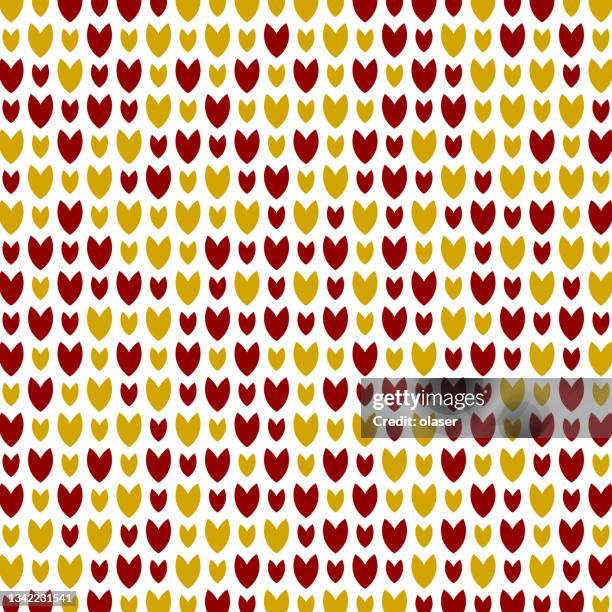 tulip flowers in grid pattern - tulip background stock illustrations