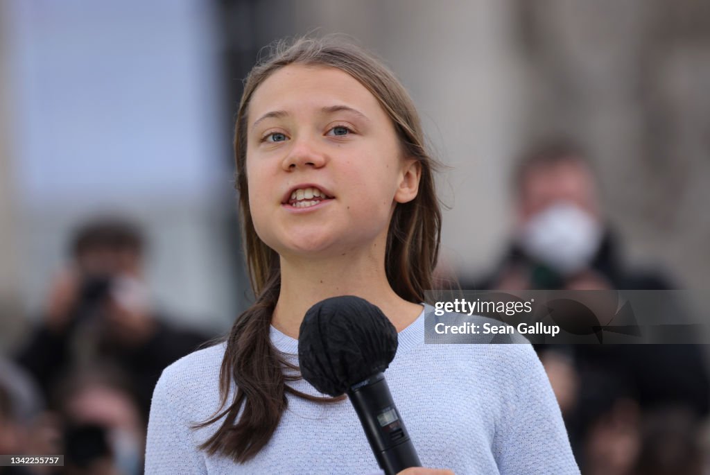Fridays For Future Holds Berlin Climate Strike March