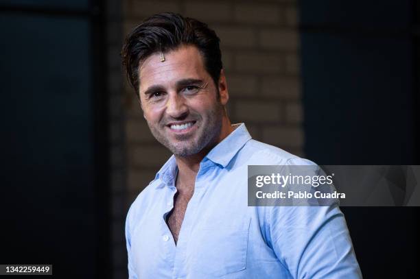 Singer David Bustamante presents 'Ghost' theatre play at the EDP Gran Via theatre on September 24, 2021 in Madrid, Spain.