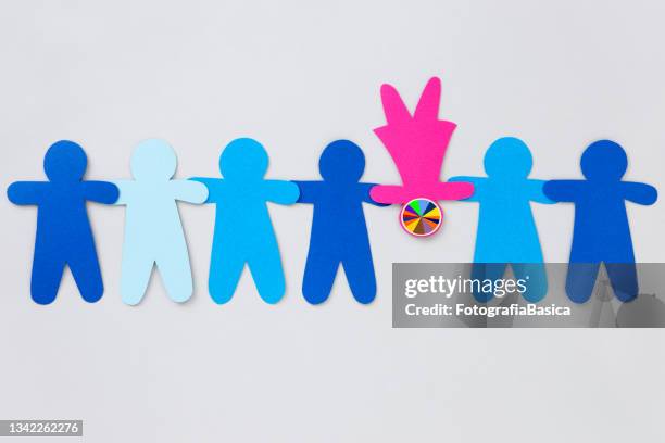 psychedelic pink girl upside down - fidget toy stock illustrations