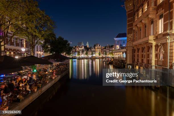 913 Amsterdam Canal Cafe Stock Photos, High-Res Pictures, and Images ...