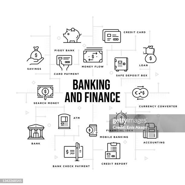 Bank Function Graph Banking And Finance Chart High-Res Vector Graphic - Getty Images