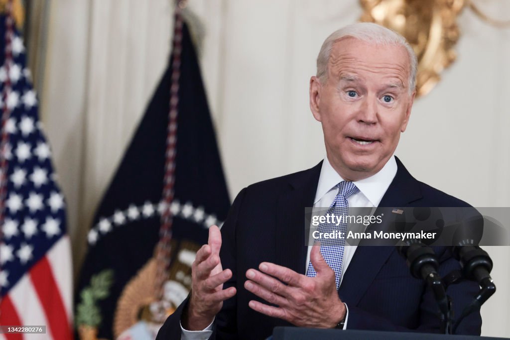President Biden Addresses COVID-19 Response And The Vaccination Program
