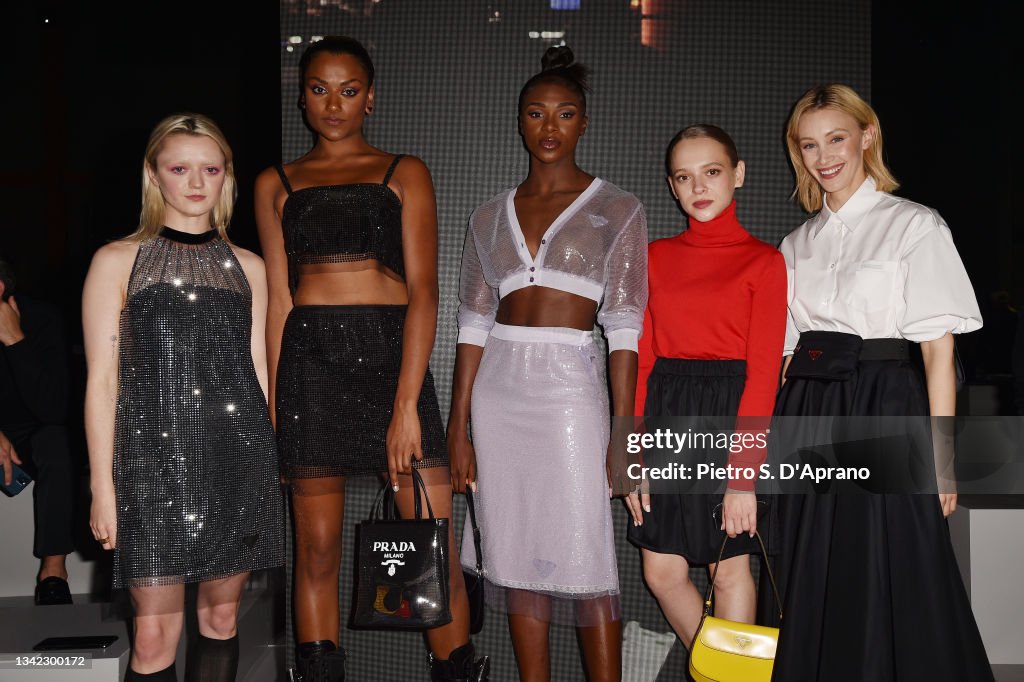 Prada Spring/Summer 2022 Womenswear Fashion Show – Arrivals And Front Row