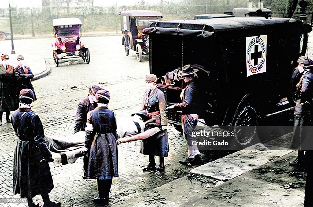 1918 Pandemic Ambulance