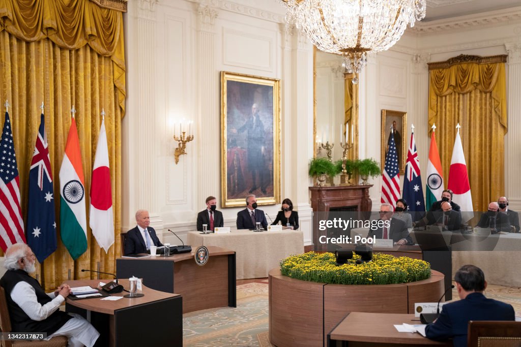 President Biden Host Quad Nation Summit With Leaders Of Australia, Japan, And India